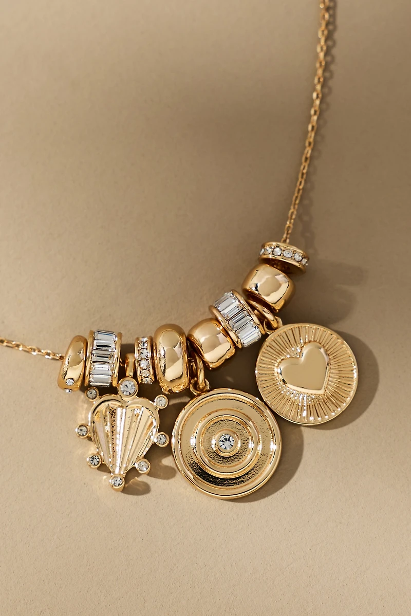 Clustered Charm Necklace