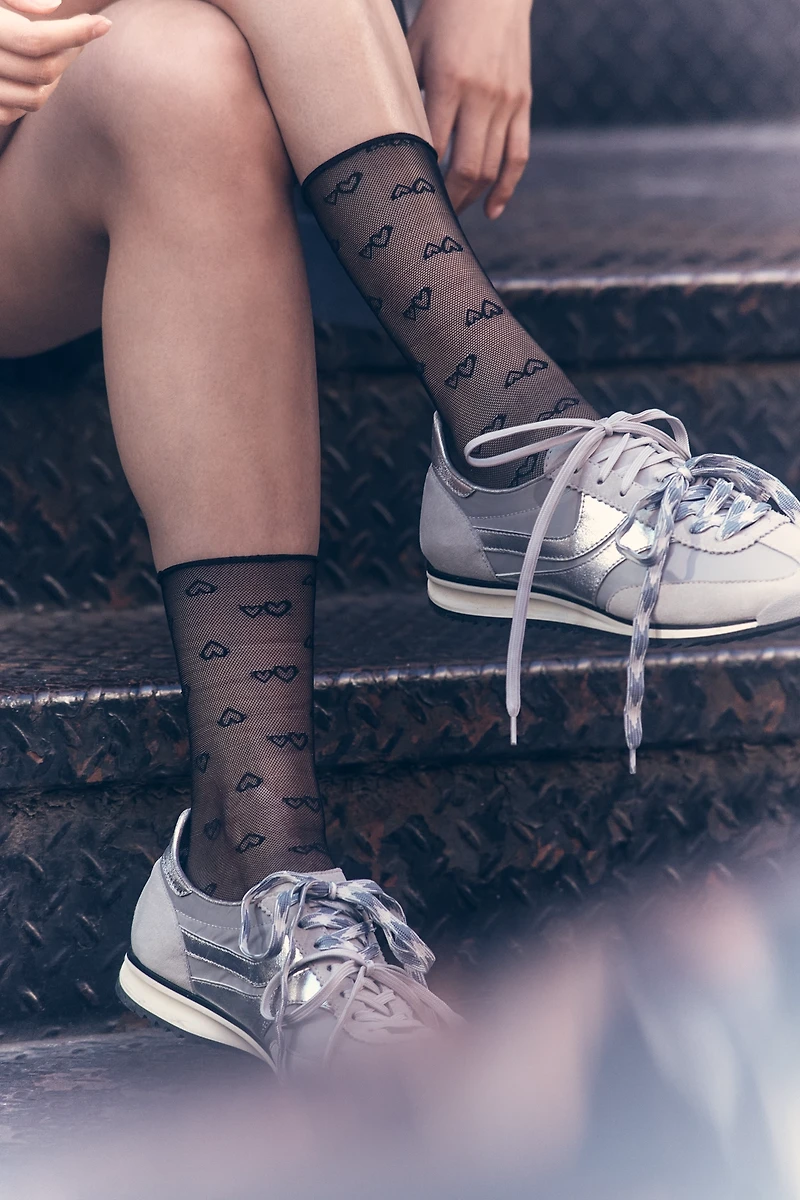 Sheer Heart Socks