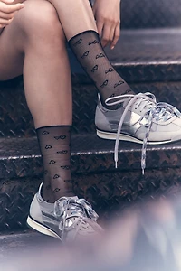 Sheer Heart Socks