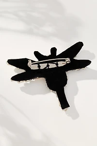 Beaded Garden Brooch