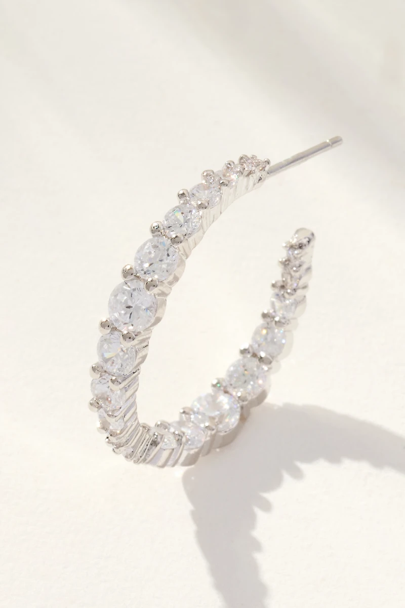 Melinda Maria Oh She Fancy Graduated Hoop Earrings