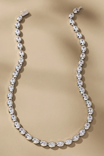 Melinda Maria She's a Boss Tennis Necklace