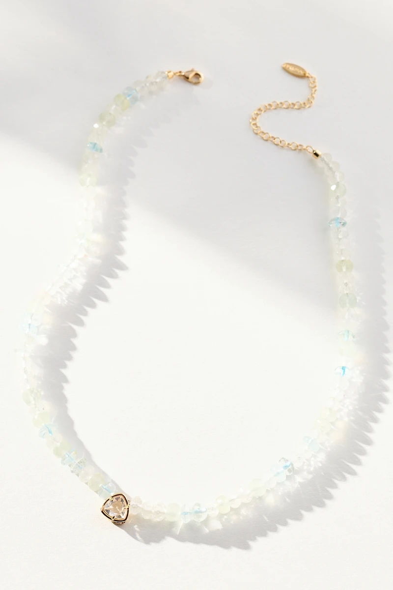 Beaded Birthstone Necklace