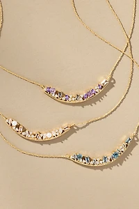 Birthstone Bar Necklace