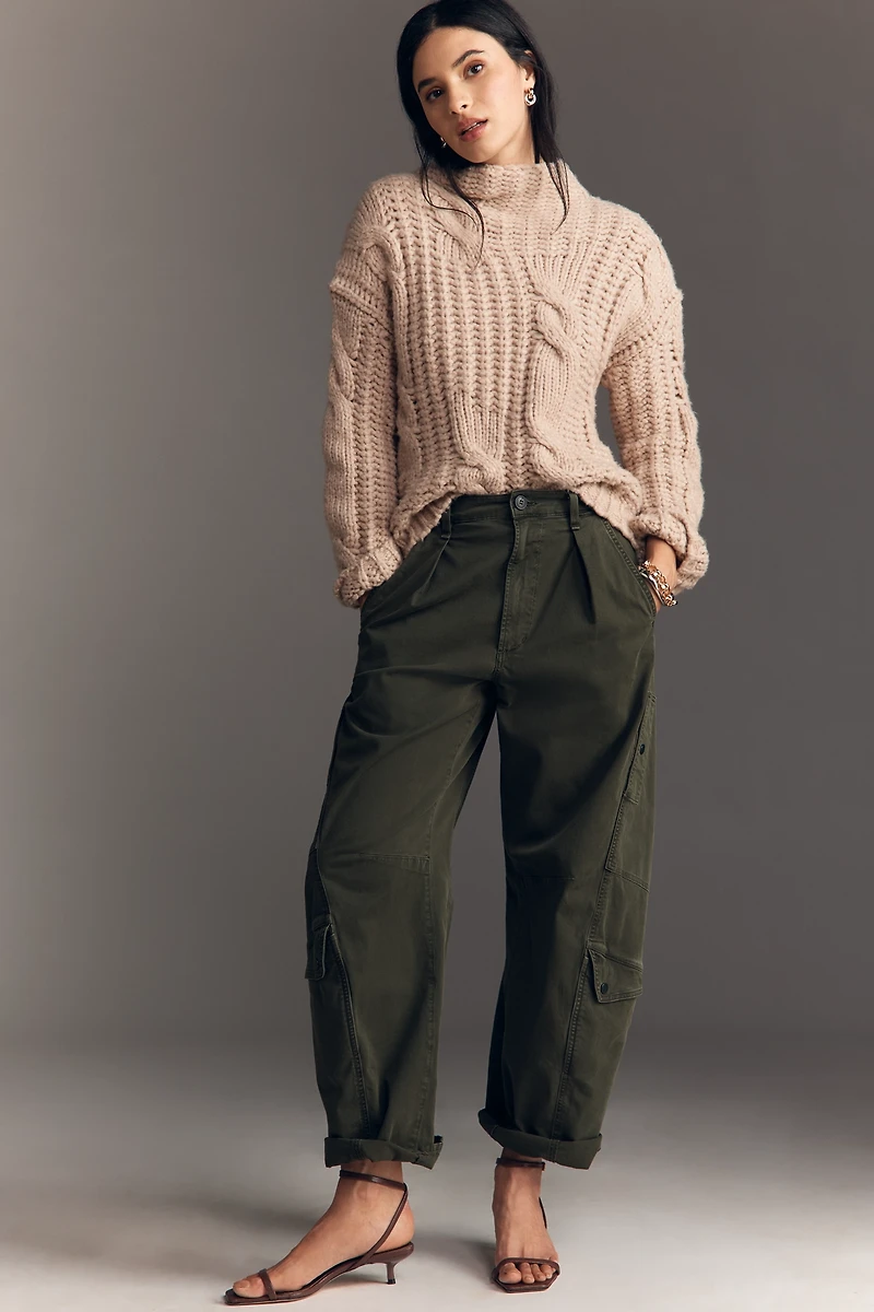 By Anthropologie Ankle-Strap Kitten Heels