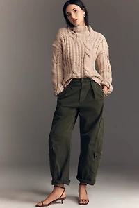 By Anthropologie Ankle-Strap Kitten Heels