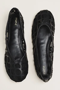Maeve Circle Cutout Ballet Flats