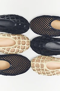 Maeve Circle Cutout Ballet Flats