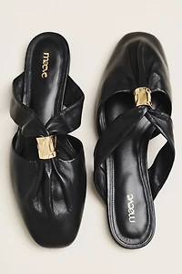 Maeve Hardware Closed-Toe Sliders