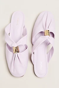 Maeve Hardware Closed-Toe Sliders