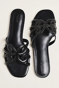 Maeve Logo Slide Sandals