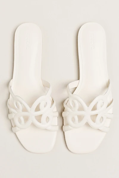 Maeve Logo Slide Sandals