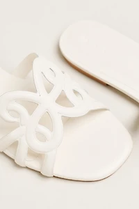 Maeve Logo Slide Sandals