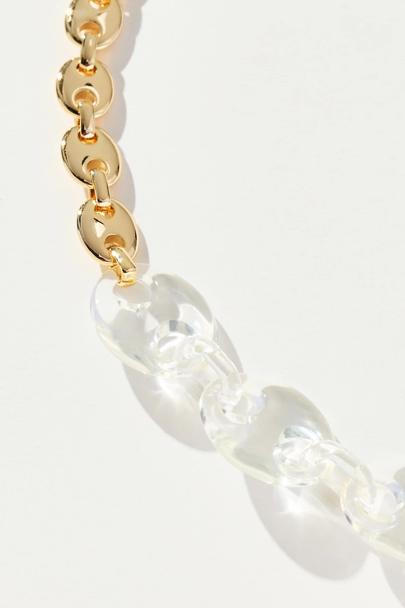 Maeve Chunky Pop Tab Chain Necklace