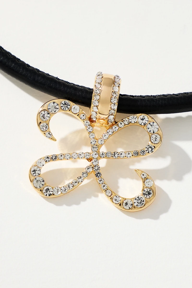 Maeve Pavé Cord Necklace