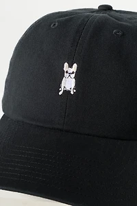'47 Embroidered Dog Icon Baseball Cap