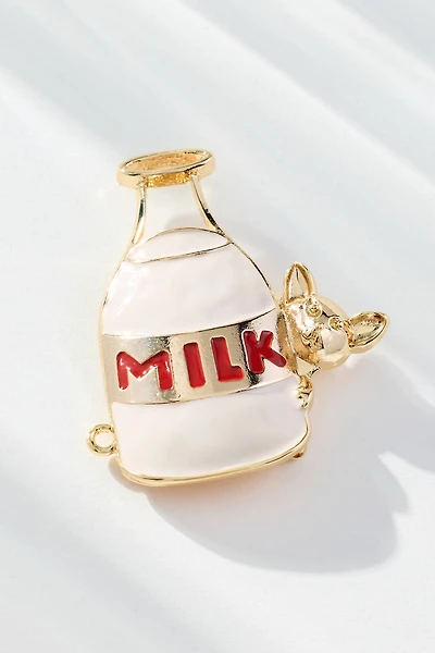 Meow Milk Brooch