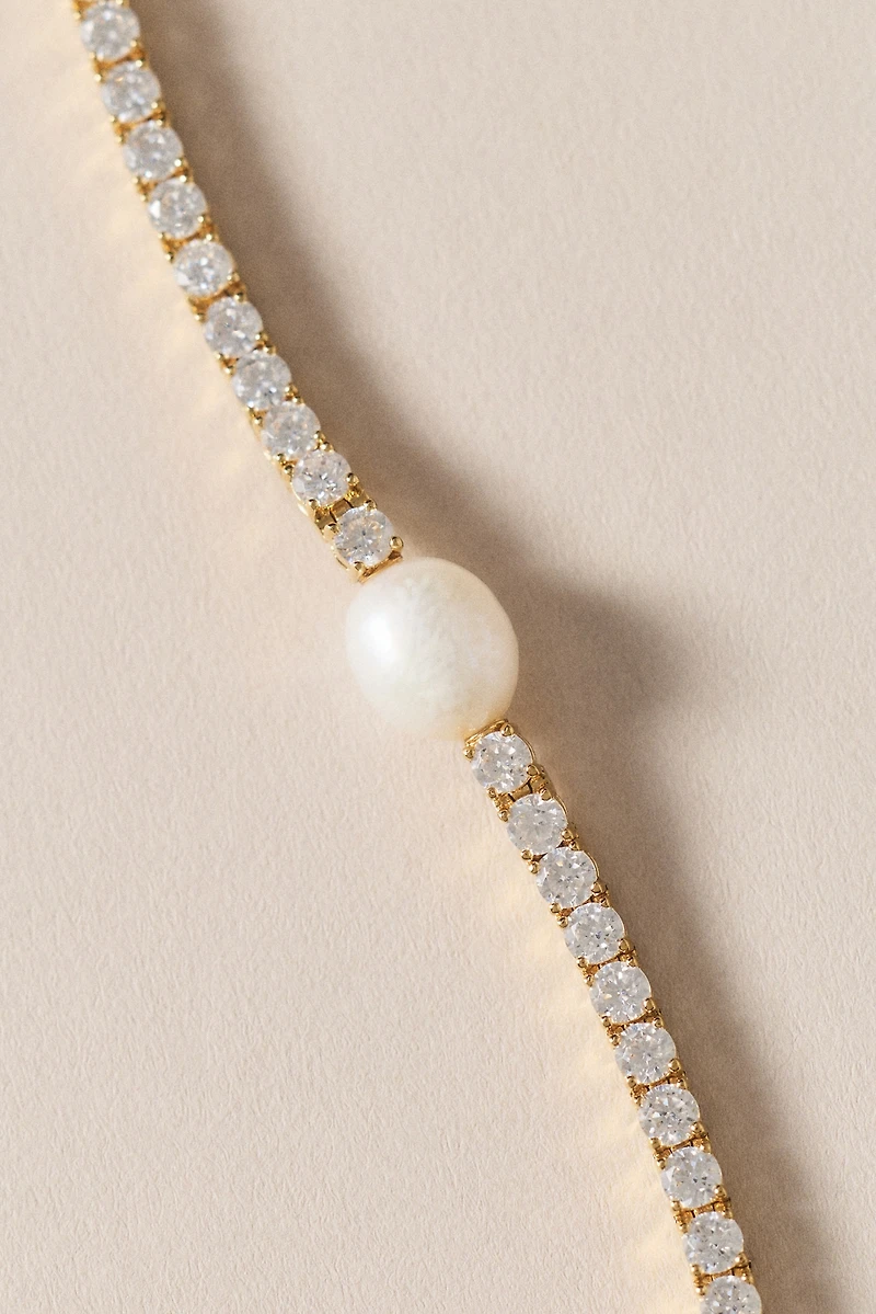 NADRI Blair Pearl Tennis Bracelet