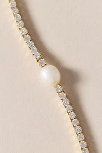 NADRI Blair Pearl Tennis Bracelet 