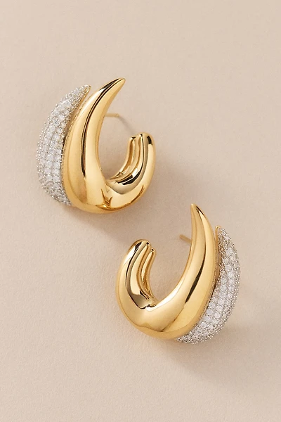 NADRI Bubble Hoop Earrings
