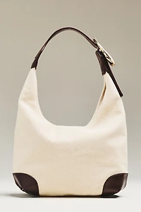 The Love Knot Slouchy Bag: Mini Canvas Buckle Edition