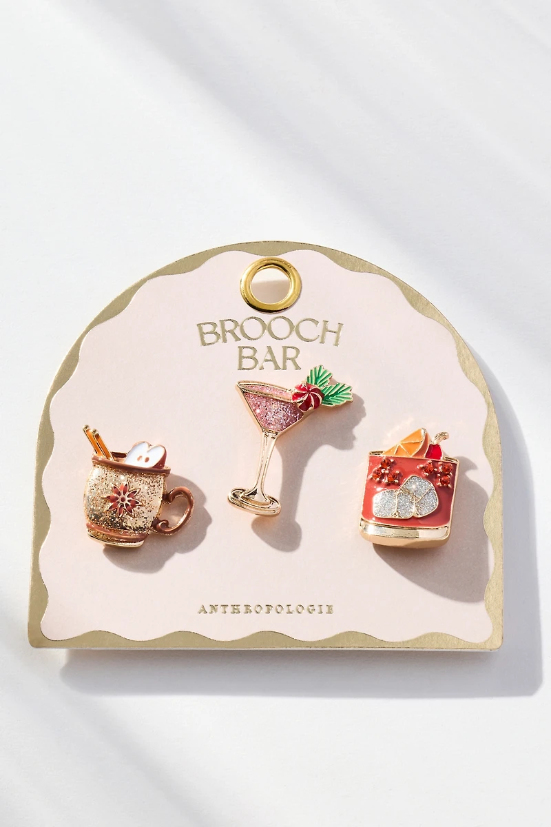 Sweet Treat Brooches, Set of 3