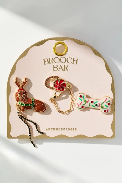 Animal Brooches, Set of 3
