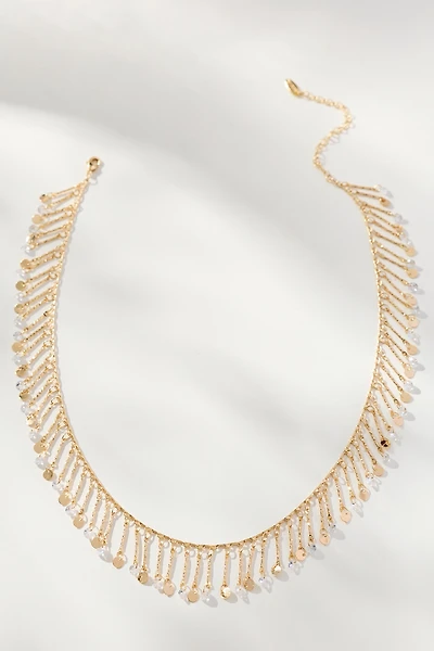 Dripped Crystal Necklace
