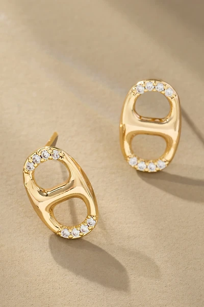Crystal Bottlecap Earrings