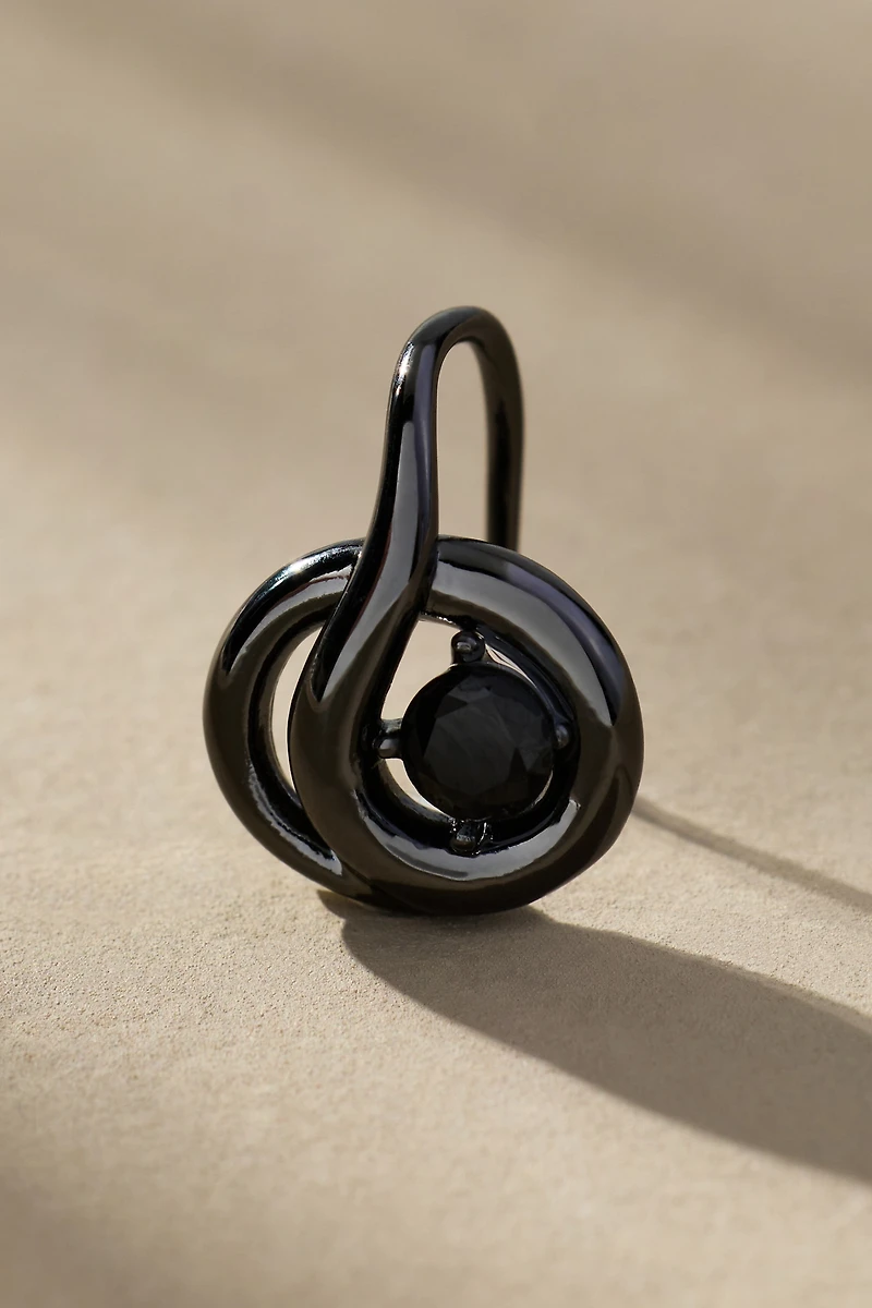 Looped Crystal Earrings