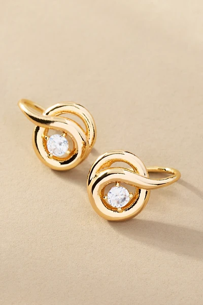 Looped Crystal Earrings