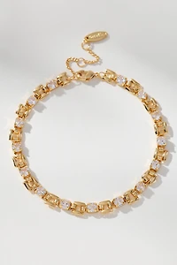 Crystal Chain Link Bracelet
