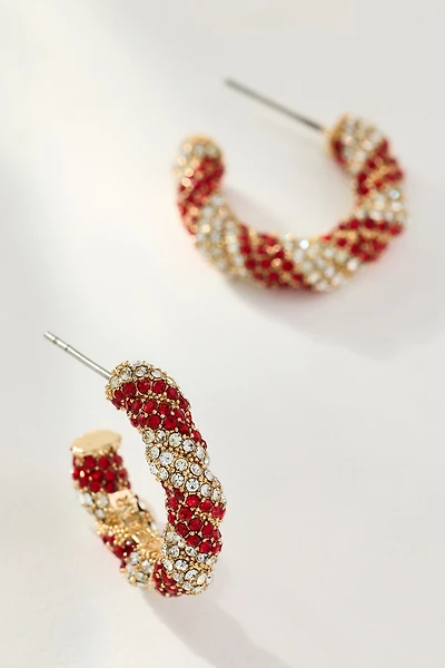 BaubleBar Mint Condition Huggie Hoop Earrings