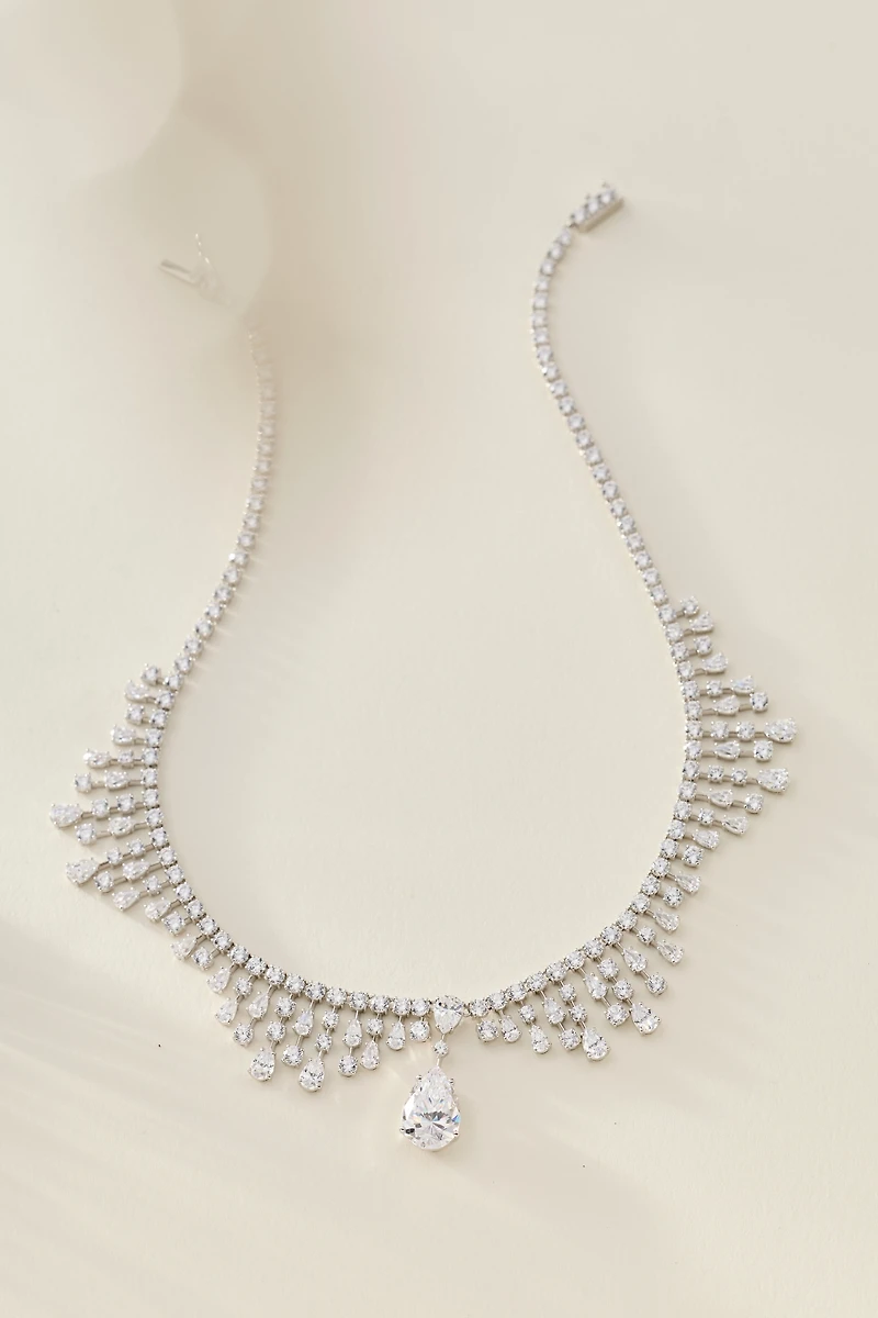 NADRI Hollywood Crystal Statement Necklace