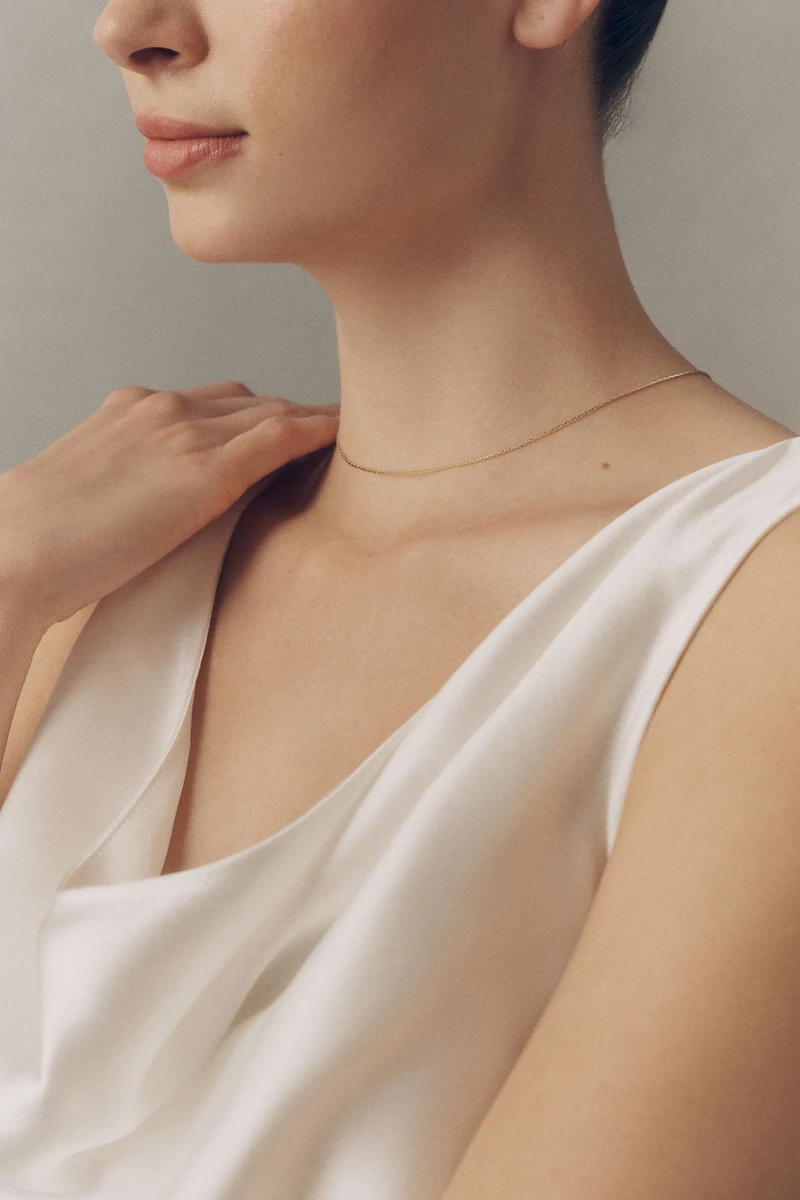 A.B. Ellie Studio Bride Collection Freshwater Pearl Bolo Necklace