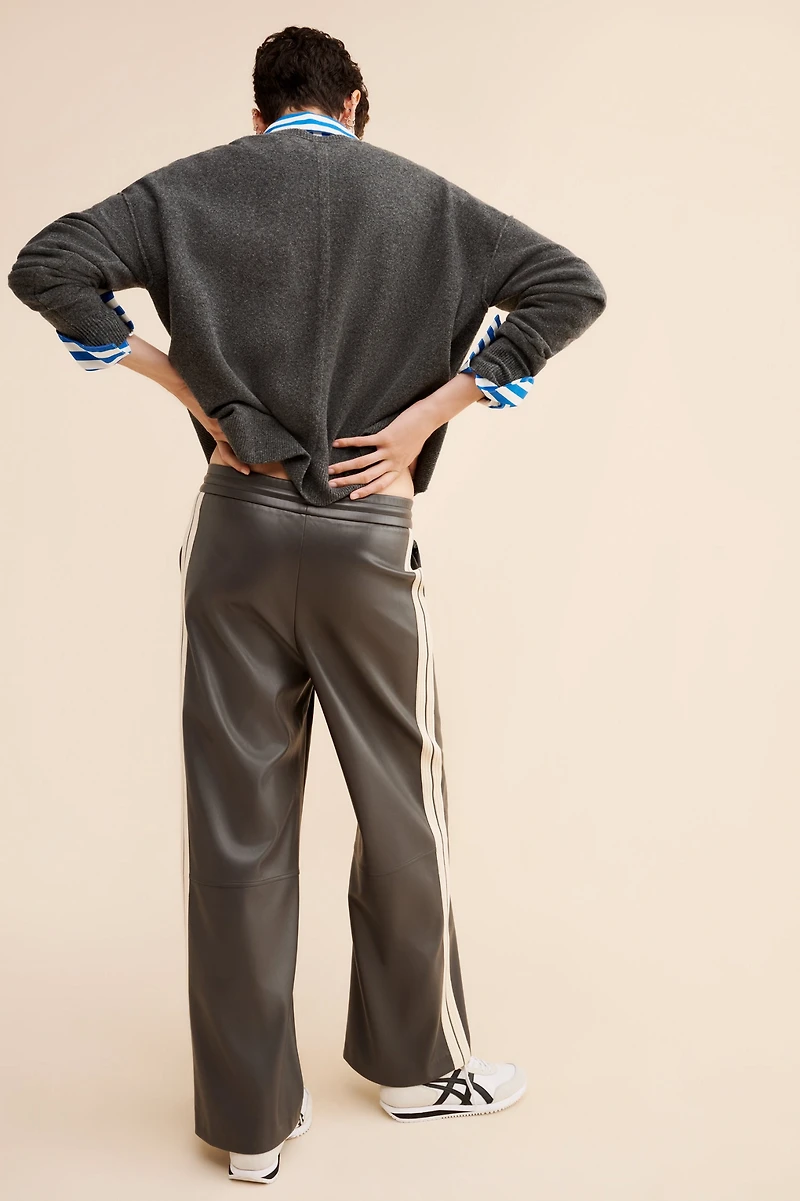 Mare Mare Vegan Leather Pull-On Pants