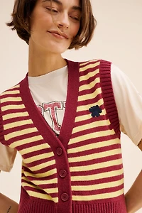 Marimekko Tasaraita Knit Wool Sweater Vest