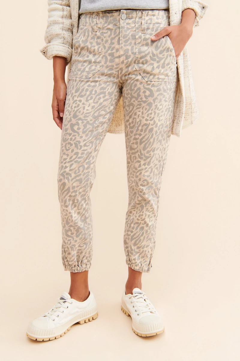 PAIGE Mayslie Printed Jogger