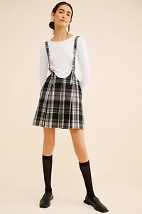 Maeve Suspender Pleated Romper Skirtall