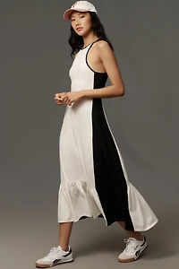 Daily Practice by Anthropologie Colorblock Racer Midi Dress