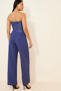 AMUR Roy Strapless Jumpsuit