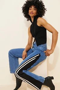 Dot and Lu Le Mans Wide Leg Jeans