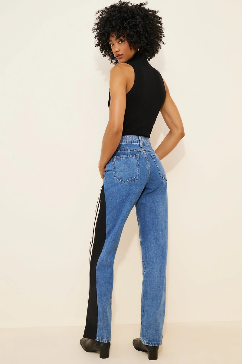 Dot and Lu Le Mans Wide Leg Jeans