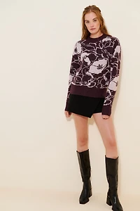 ASTR the Label Saira Wool Blend Pullover Sweater
