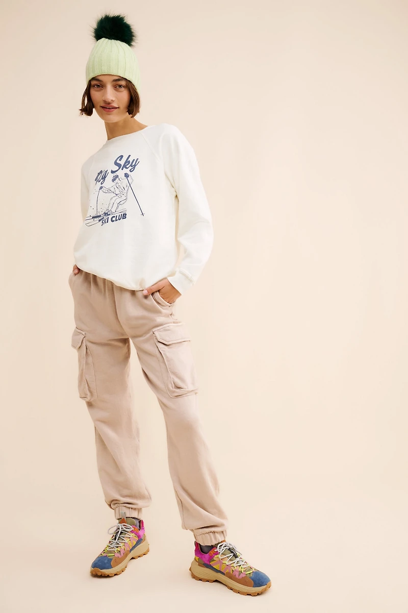 Original Retro Brand Big Sky Ski Club Sweatshirt