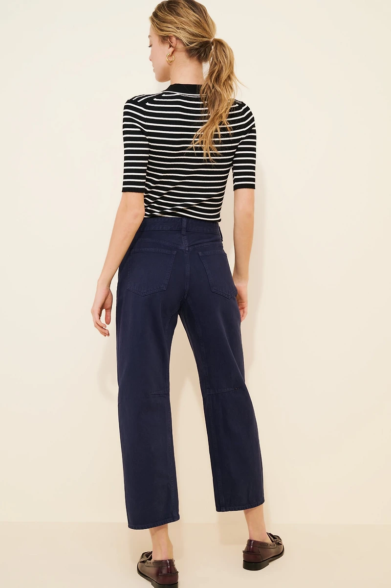 Madewell Darted Barrel Jeans