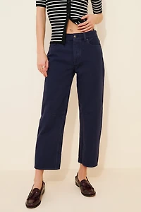 Madewell Darted Barrel Jeans