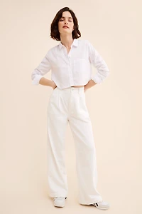 Madewell Ex Boyfriend Poplin Buttondown
