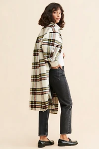 Noize Greta Plaid Shirt Jacket