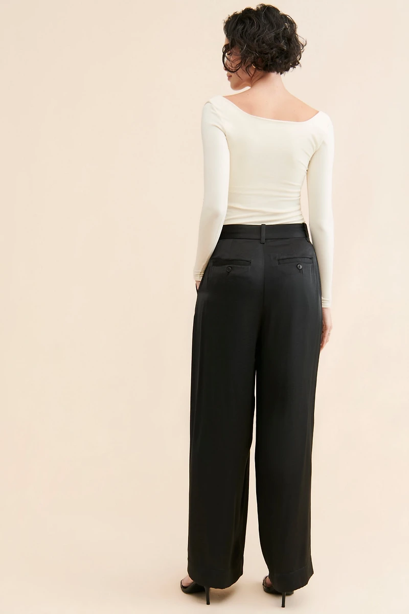Madewell Satin Harlow Pants